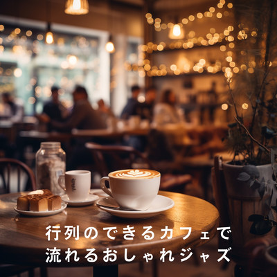 行列のできるカフェで流れるおしゃれジャズ/Eximo Blue