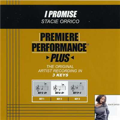 シングル/I Promise (Performance Track In Key Of Eb-E)/ステイシー・オリコ