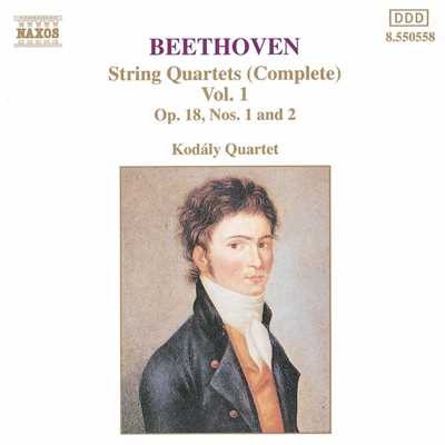 ベートーヴェン: 弦楽四重奏曲 Op. 18／No. 1, 2/コダーイ・クァルテット