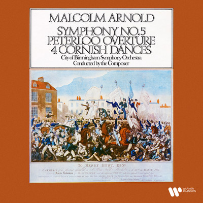 アルバム/Arnold: Symphony No. 5, Peterloo Overture & 4 Cornish Dances/Malcolm Arnold