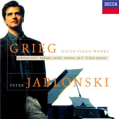アルバム/Grieg: Piano Sonata; Holberg Suite; Lyric Pieces/ペーテル・ヤブロンスキー