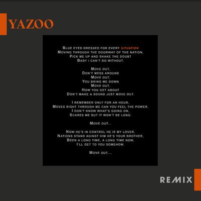 Situation (Remix by Daniel Miller and Mark Saunders)/Yazoo