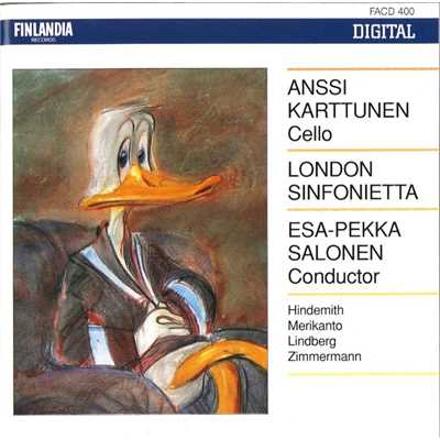 Hindemith, A. Merikanto, Lindberg, Zimmermann/Anssi Karttunen and London Sinfonietta
