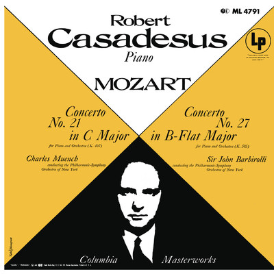 Mozart: Piano Concertos Nos. 21 & 27 (Remastered)/Robert Casadesus