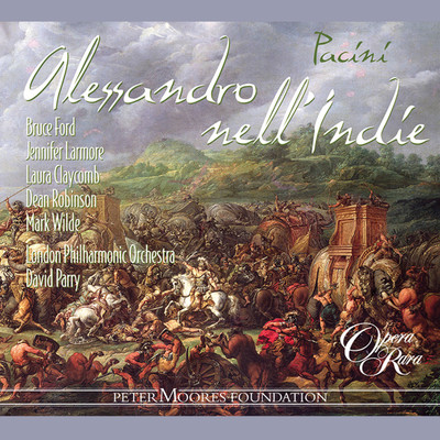Alessandro nell'Indie, Act 2: ”Nell'odorata pira” (Cleofide, Poro, Alessandro, Gandarte, Timagene, Chorus)/David Parry
