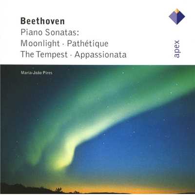 Beethoven: Piano Sonatas ”Moonlight”, ”Pathetique”, ”The Tempest” & ”Appassionata”/Maria Joao Pires