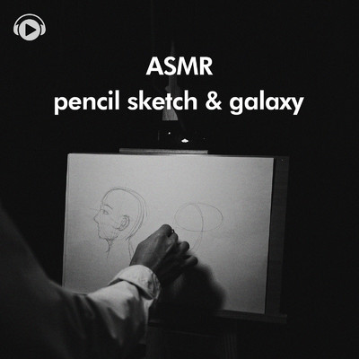ASMR pencil sketch & galaxy/ASMR by ABC & ALL BGM CHANNEL