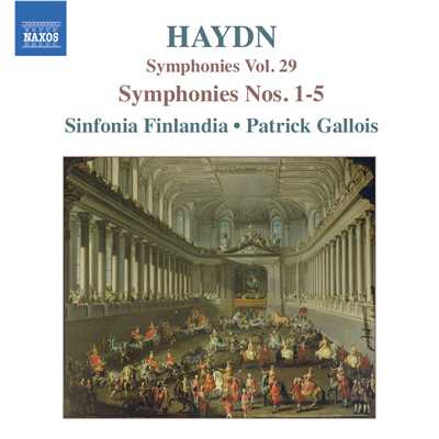 ハイドン: 交響曲第1 - 5番/パトリック・ガロワ(指揮)／シンフォニア・フィンランディア・ユバスキュラ