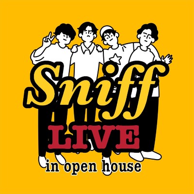 アルバム/Live in open house/Sniff
