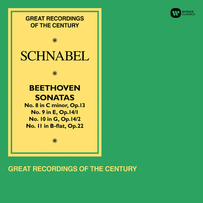 Beethoven: Piano Sonatas Nos 8 ”Pathetique”, 9, 10 & 11/Artur Schnabel