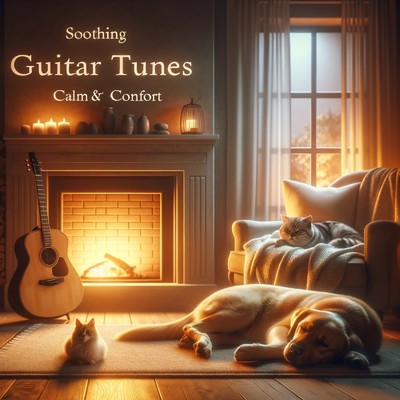 ペットと心地よく眠る癒しのギターメロディ/癒音ペット