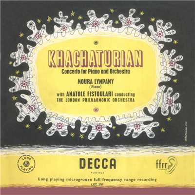 Khachaturian: Piano Concerto ／ Saint-Saens: Piano Concerto No. 2/モーラ・リンパニー／ロンドン・フィルハーモニー管弦楽団／アナトール・フィストゥラーリ／ジャン・マルティノン