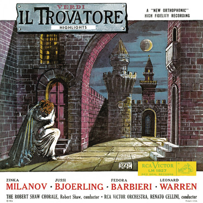 Verdi: Il trovatore (Highlights)/Jussi Bjorling／Renato Cellini