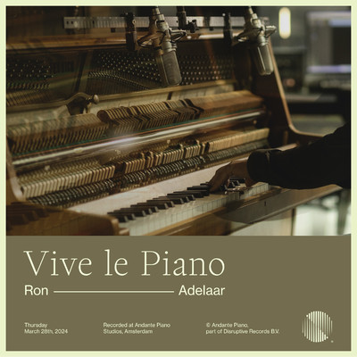 Vive Le Piano (Andante Piano Sessions)/Ron Adelaar