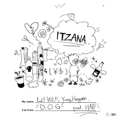 ITZANA (feat. YANGHONGWON & The Quiett) [Prod. by HAIF]/LO VOLF