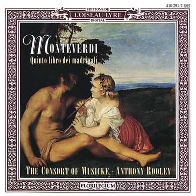 アルバム/Monteverdi: Quinto libro dei madrigali/コンソート・オブ・ミュージック／アントニー・ルーリー