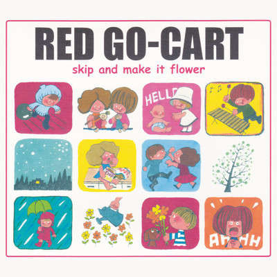 Skip And Make It Flower/red go-cart