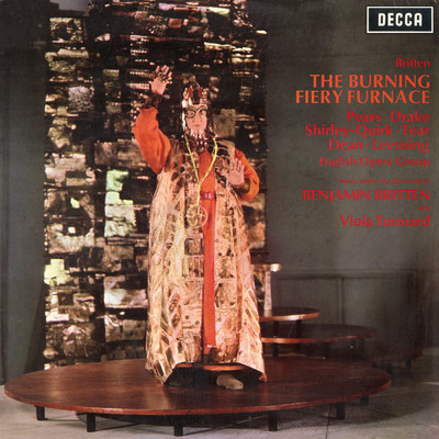 アルバム/Britten: The Burning Fiery Furnace/ピーター・ピアーズ／ブライアン・ドレイク／イングリッシュ・オペラ・グループ・オーケストラ／ベンジャミン・ブリテン