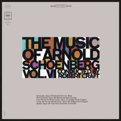 Serenade, Op. 24: VI. Lied (ohne Worte) (2023 Remastered Version)/Robert Craft／Donald Gramm