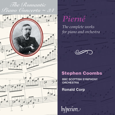 Pierne: Piano Concertos (Hyperion Romantic Piano Concerto 34)/Stephen Coombs／BBCスコティッシュ交響楽団／Ronald Corp