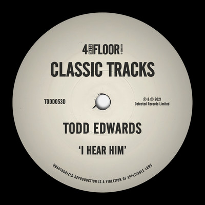 アルバム/I Hear Him/Todd Edwards