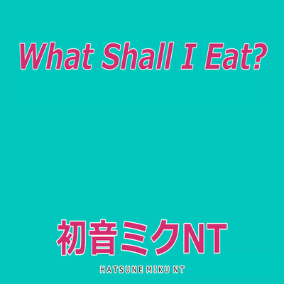 シングル/What Shall I Eat？(カラオケ)/MTCP