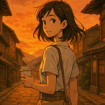 アルバム/湯けむり残響 - LoFi Hip Hop 宮城の初夏、街と海と湯けむりのスケッチ、チルい作業用BGM/Lo-Fi Yukari