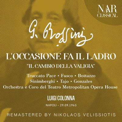 Orchestra da Camera ”Alessandro Scarlatti” di Napoli della Rai, Luigi Colonna, Pietro Bottazzo, Renzo Gonzales, Italo Tajo