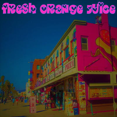 red handed/fresh orange juice