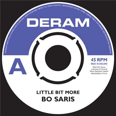 Little Bit More (Mousse T´s Oh So Smooth Club Mix)/Bo Saris
