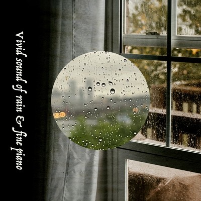 Vivid sound of rain & fine piano/ALL BGM CHANNEL