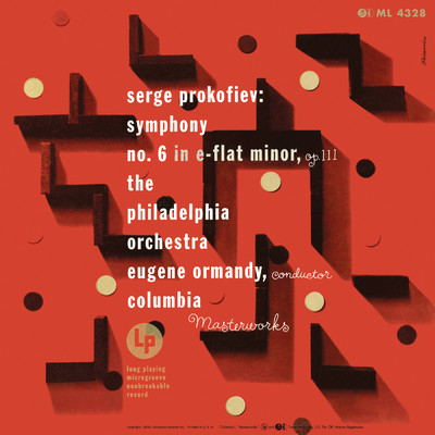 アルバム/Prokofiev: Symphony No. 6 in E-Flat Minor, Op. 111 (Remastered)/Eugene Ormandy
