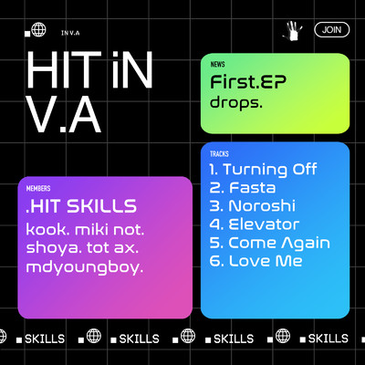 Turning off (feat. KOOK davidson, Miki not & SHOYA)/Hit skills