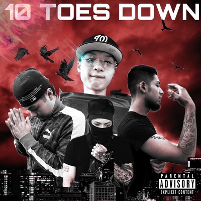 10 TOES DOWN (feat. BAY, bigsos & Watson)/TERRA