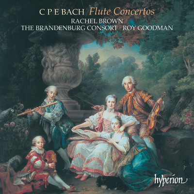 C.P.E. Bach: 3 Flute Concertos/レイチェル・ブラウン／The Brandenburg Consort／ロイ・グッドマン