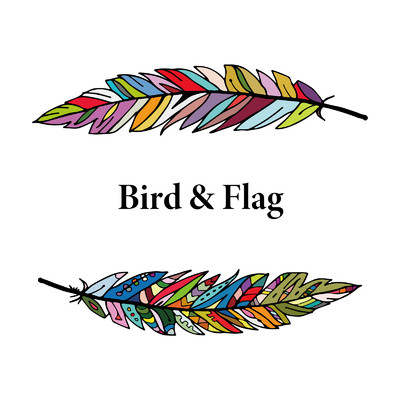 Blue Bird/Bird and Flag