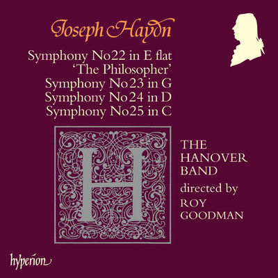 アルバム/Haydn: Symphonies Nos. 22 ”Philosopher”, 23, 24 & 25/The Hanover Band／ロイ・グッドマン