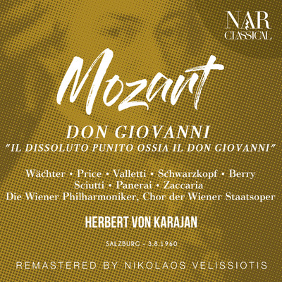 MOZART: DON GIOVANNI ”Il dissoluto punito ossia il Don Giovanni”/ヘルベルト・フォン・カラヤン