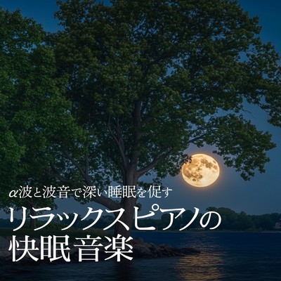 アルバム/α波と波音で深い睡眠を促す リラックスピアノの快眠音楽/睡眠音楽α波ピアノ