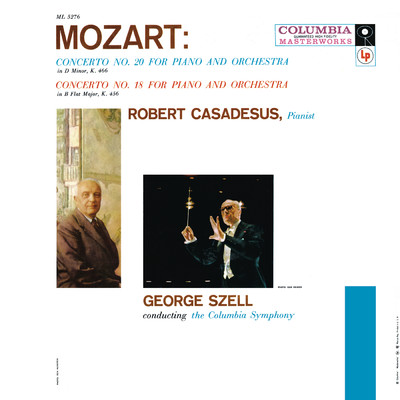Mozart: Piano Concertos 18 & 20 ((Remastered))/Robert Casadesus