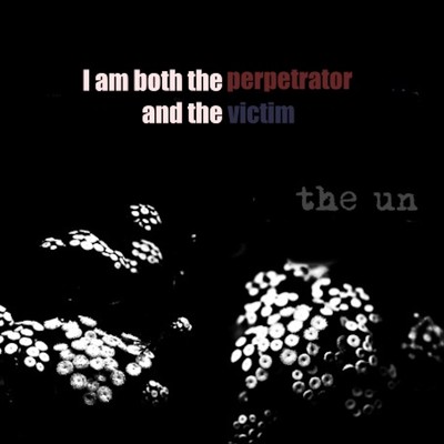 I am both the perpetrator and the victim/the un