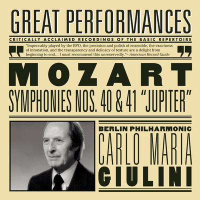 シングル/Symphony No. 41 in C Major, K. 551 ”Jupiter”: IV. Molto allegro/Carlo Maria Giulini／Berlin Philharmonic Orchestra