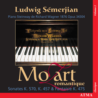 Mozart: Romantique Sonates Vol. 5 (K. 457, K. 475, K. 570)/Ludwig Semerjian