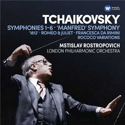 Tchaikovsky: Symphonies  Nos 1-6, Manfred Symphony, Overtures & Rococo Variations/Mstislav Rostropovich