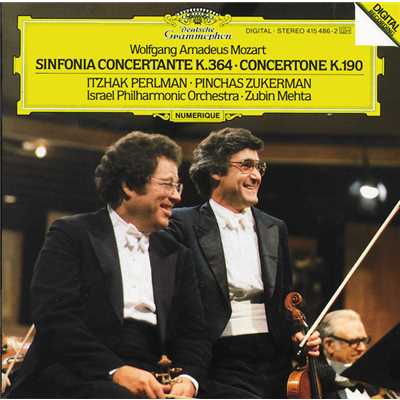 シングル/Mozart: Concertone in C Major, K. 190 - 3. Tempo di menuetto (Vivace)/イツァーク・パールマン／ピンカス・ズーカーマン／イスラエル・フィルハーモニー管弦楽団／ズービン・メータ