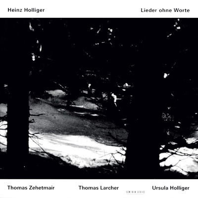 Holliger: Lieder ohne Worte/トーマス・ツェートマイアー／ラルヒャー(PF)／ウルズラ・ホリガー