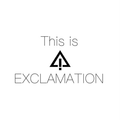 This is EXCLAMATION/EXCLAMATION