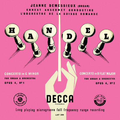 アルバム/Jeanne Demessieux - The Decca Legacy (Vol. 4: Jeanne Demessieux plays Handel and Bach at Victoria Hall, Geneva)/ジャンヌ・ドゥメッシュー