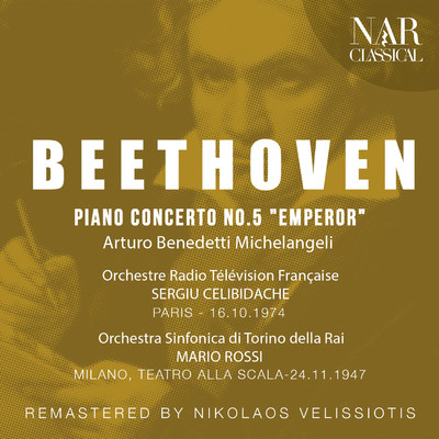 BEETHOVEN: PIANO CONCERTO No. 5 ”EMPEROR”/Arturo Benedetti Michelangeli