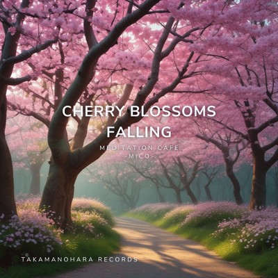 Cherry Blossoms Falling/瞑想カフェ巫女